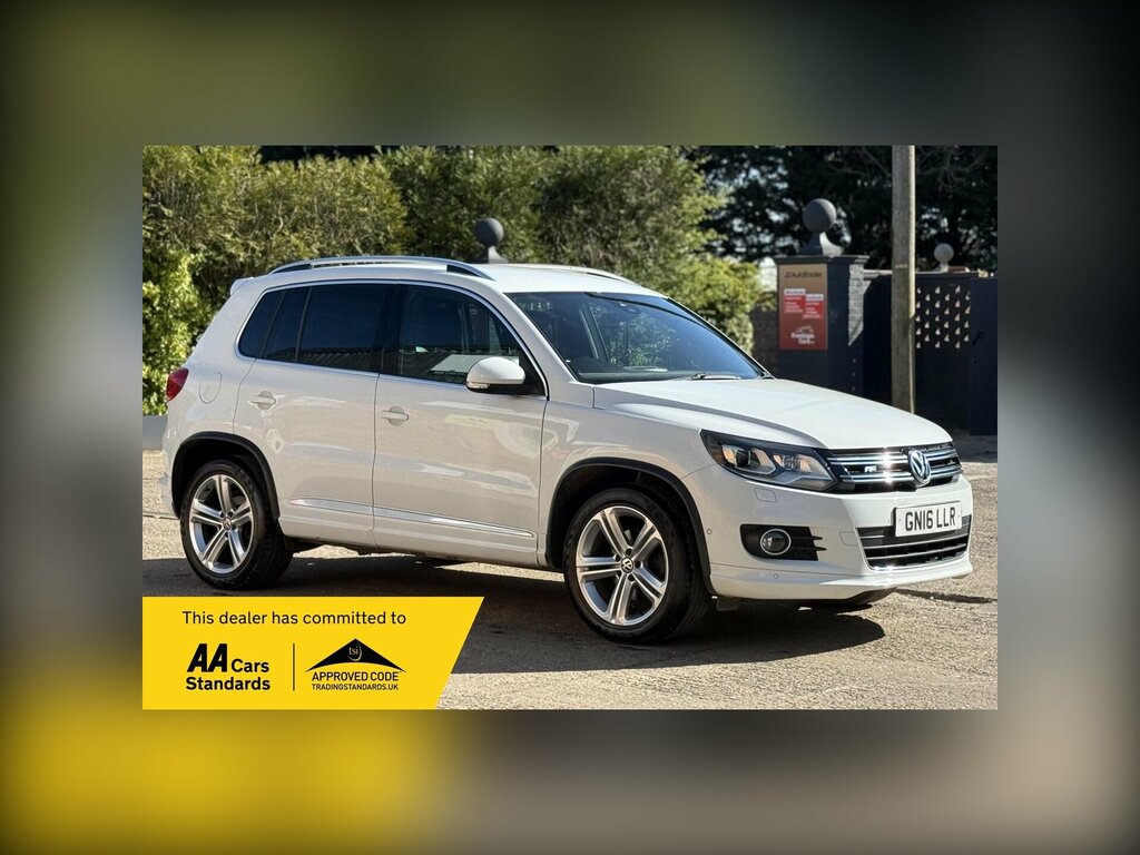 Volkswagen Tiguan 2.0 Tdi Bluemotion Tech R-line Edition Dsg 4Wd Eur White