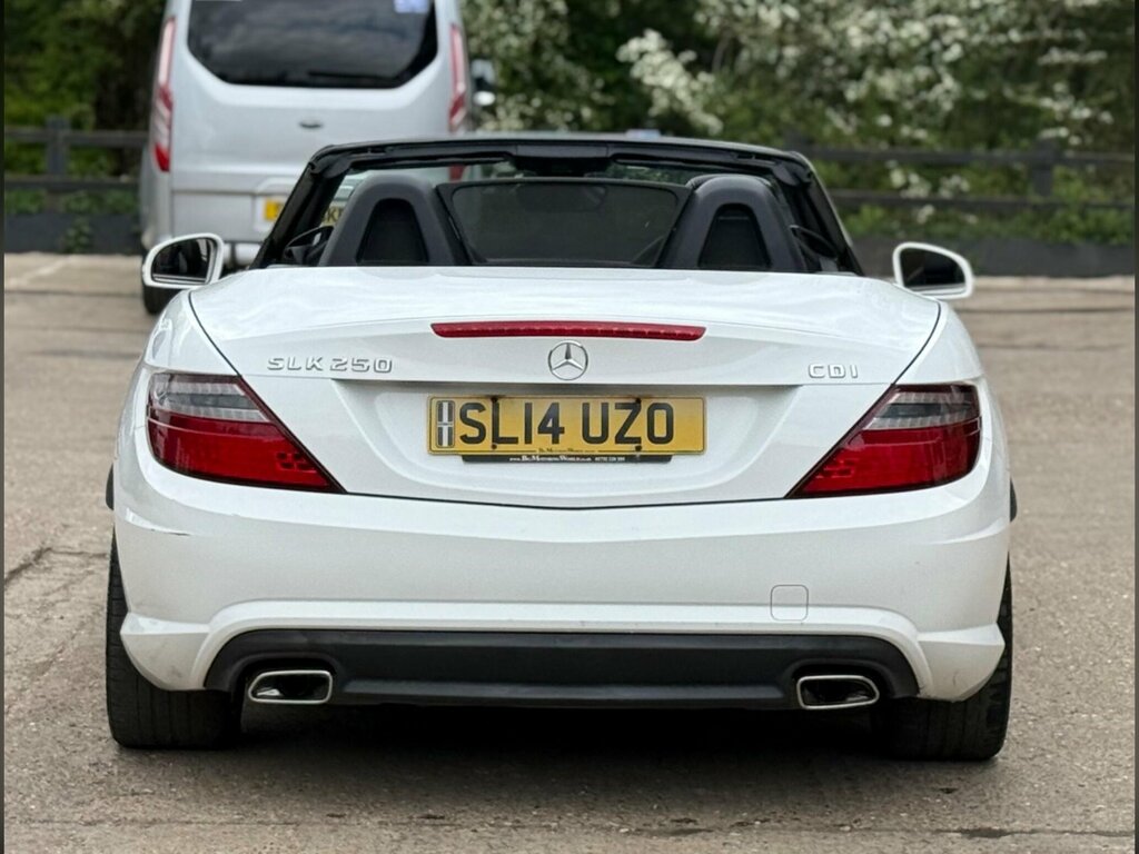 Mercedes-Benz SLK 2.1 Slk250 Cdi Amg Sport G-tronic Euro 5 Ss SL14UZO White #6