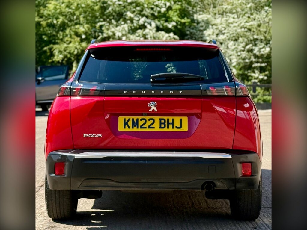Peugeot 2008 1.2 Puretech Allure Premium Euro 6 Ss KM22BHJ Red #6