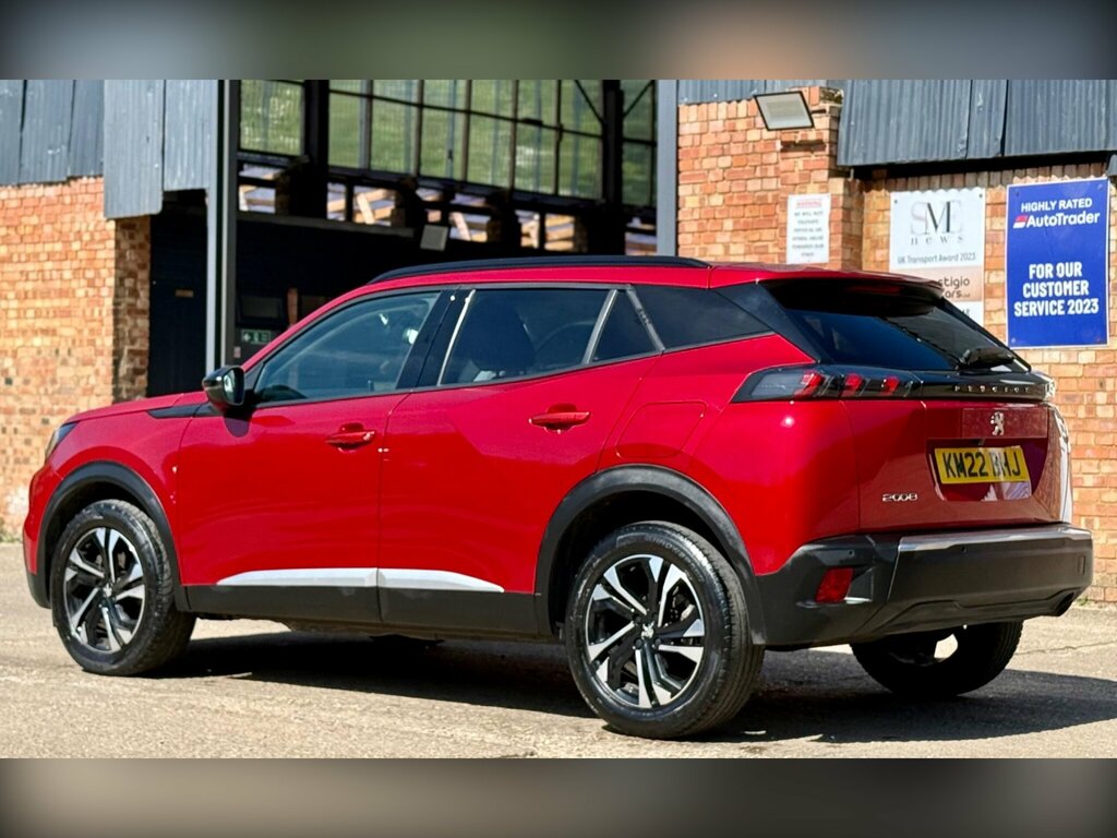 Peugeot 2008 1.2 Puretech Allure Premium Euro 6 Ss KM22BHJ Red #5