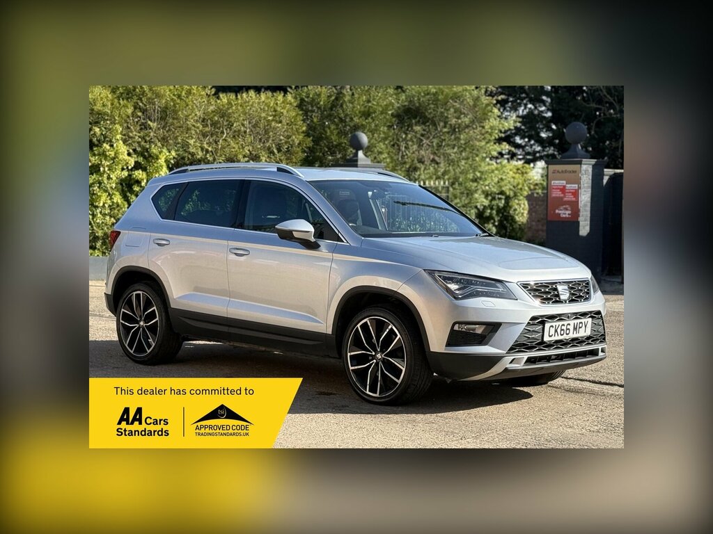 Seat Ateca 2.0 Tdi Xcellence Dsg 4Drive Euro 6 Ss Silver