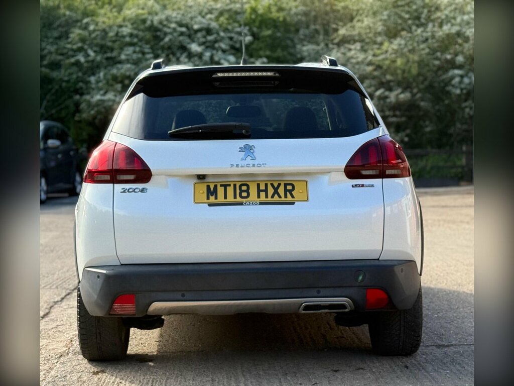 Peugeot 2008 1.2 Puretech Gt Line Euro 6 Ss MT18HXR White #6