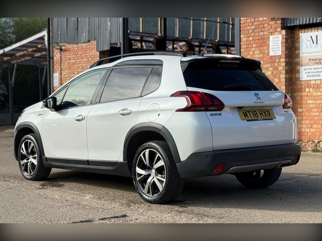 Peugeot 2008 1.2 Puretech Gt Line Euro 6 Ss MT18HXR White #4
