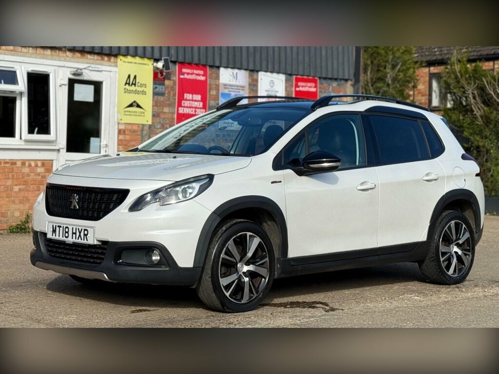 Peugeot 2008 1.2 Puretech Gt Line Euro 6 Ss MT18HXR White #3