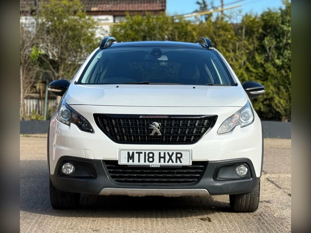 Peugeot 2008 1.2 Puretech Gt Line Euro 6 Ss MT18HXR White #2