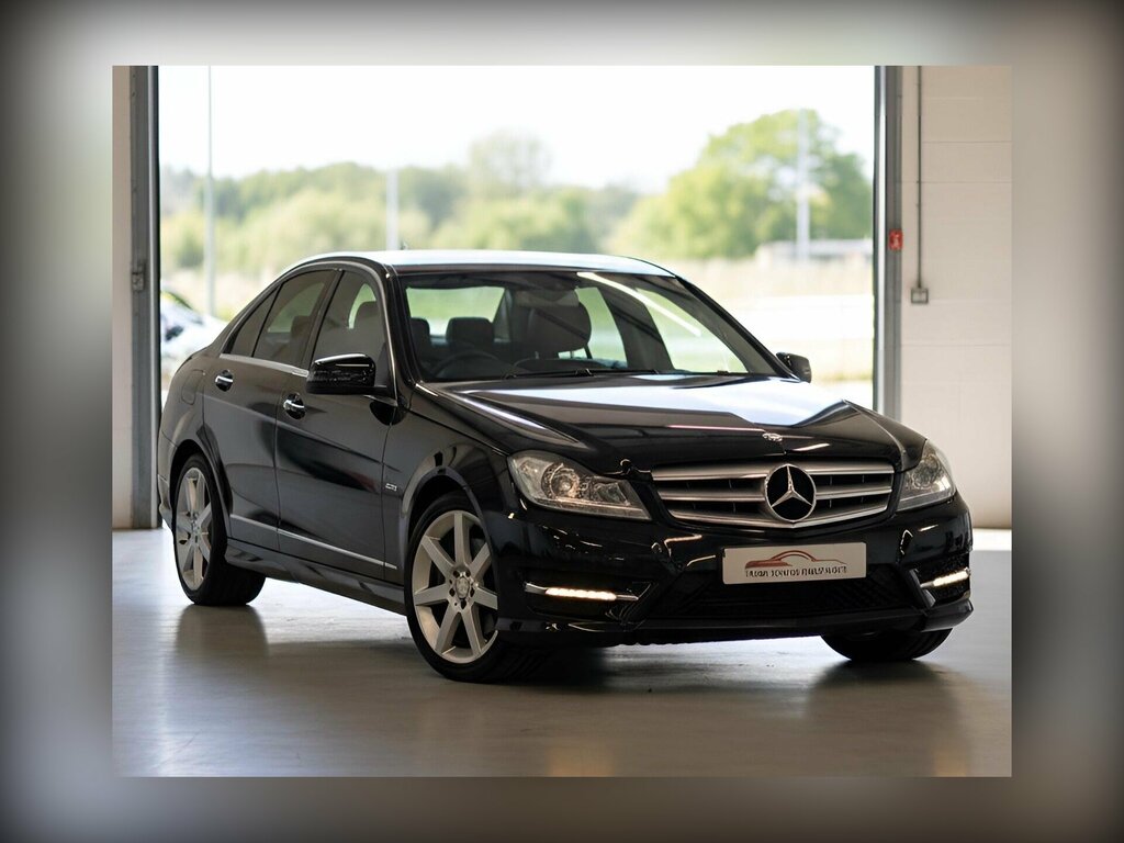 Mercedes-Benz C Class 2.1 C220 Cdi Blueefficiency Sport G-tronic Euro 5 Black