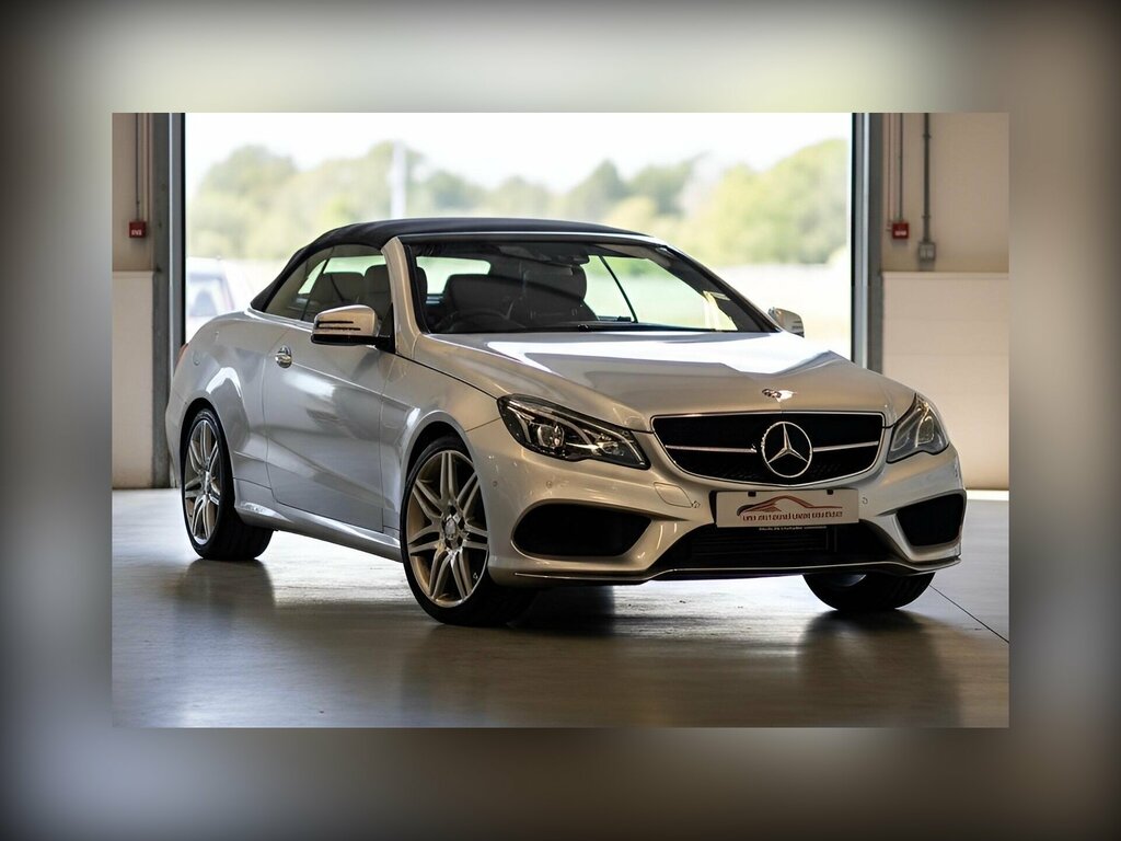 Mercedes-Benz E Class 2.1 E220d Amg Line Edition Cabriolet G-tronic Eur Silver