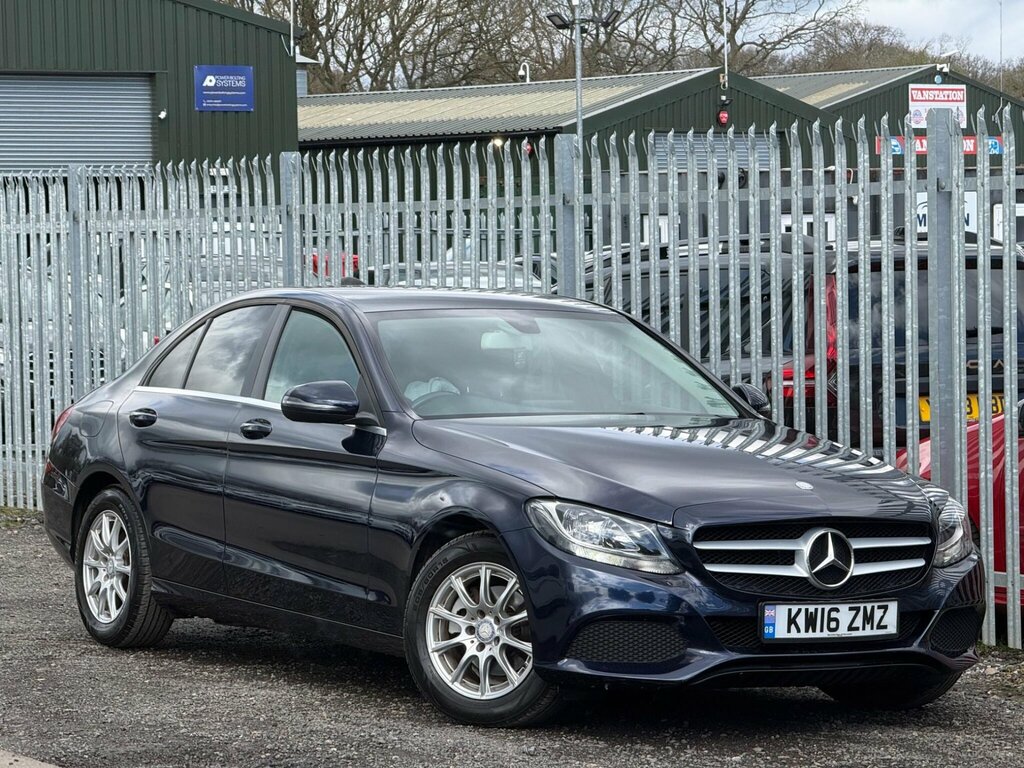Mercedes-Benz C Class 1.6 C200d Se Euro 6 Ss Blue #2