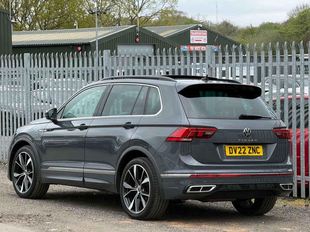 Volkswagen Tiguan 2.0 Tdi R-line Dsg Euro 6 Ss DV22ZNC Grey #5