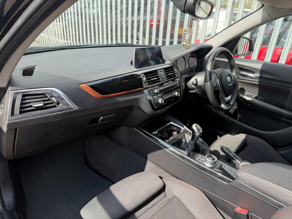 BMW 1 Series 1.5 118I Sport Euro 6 Ss HY67WSZ Black #3