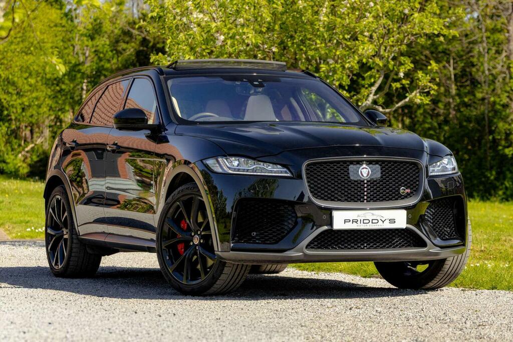 Jaguar F-Pace Suv 5.0 V8 Svr Quickshift Awd Euro 6 Ss 20 Black
