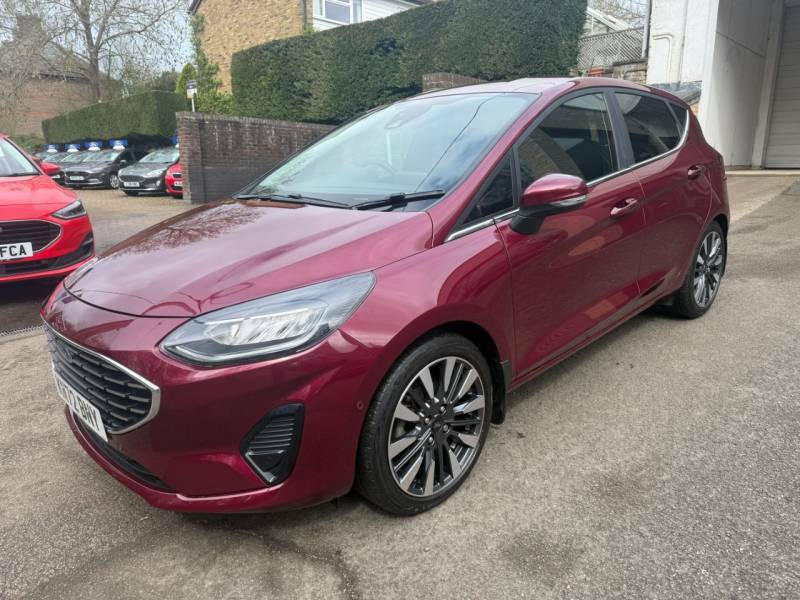 Ford Fiesta 1.0 Ecoboost 100Ps Titanium Vignale - 2022 72 KN72BNY Red #4