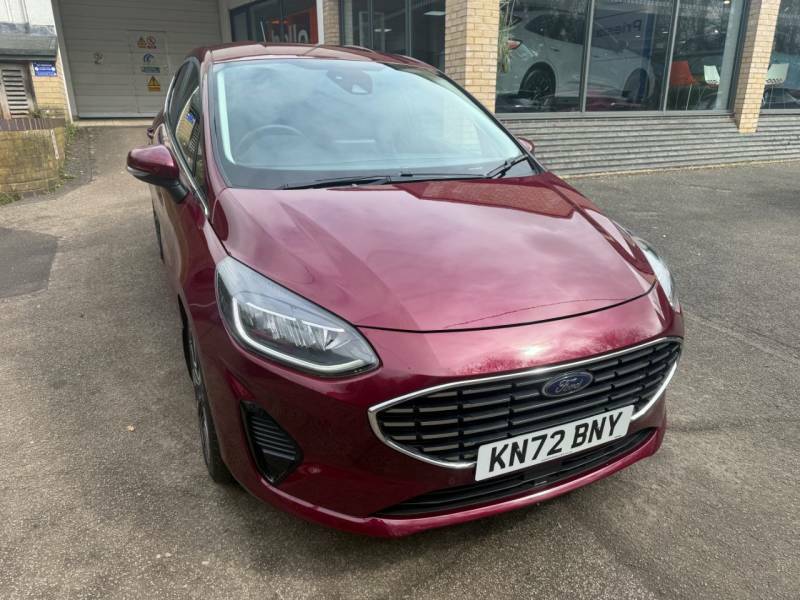 Ford Fiesta 1.0 Ecoboost 100Ps Titanium Vignale - 2022 72 KN72BNY Red #2