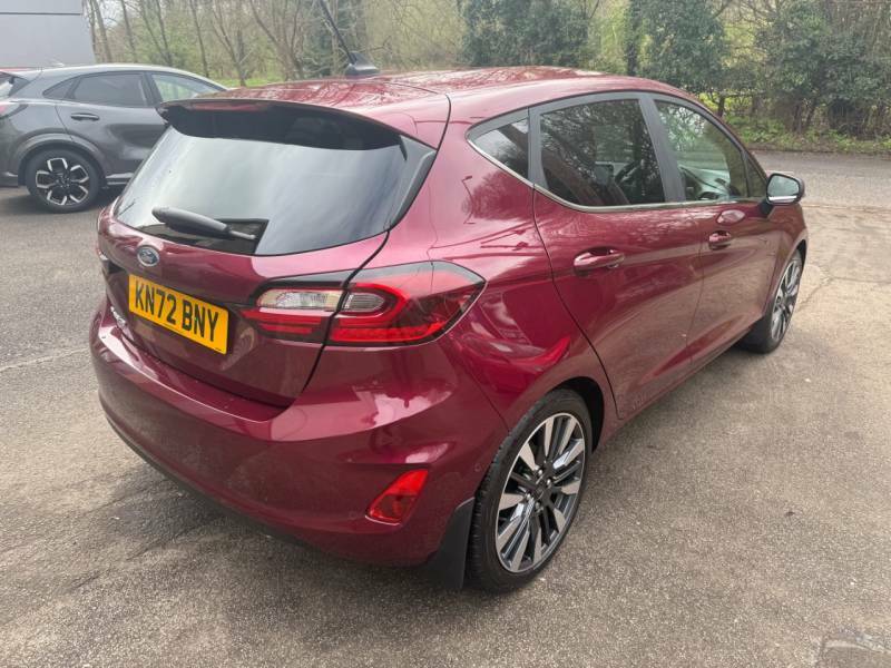 Ford Fiesta 1.0 Ecoboost 100Ps Titanium Vignale - 2022 72 KN72BNY Red #6