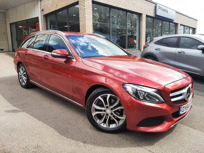 Mercedes-Benz C Class C220 Bluetec Sport - 2014 64 Red