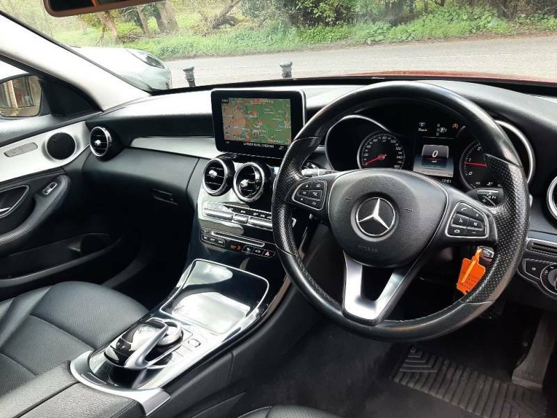 Mercedes-Benz C Class C220 Bluetec Sport - 2014 64 OY64USO Red #4