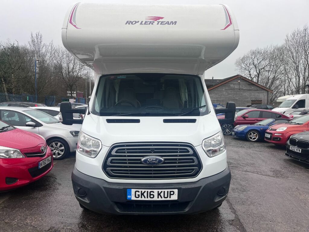 Ford Transit Custom Roller Team Zefiro 675 GK16KUP White #2