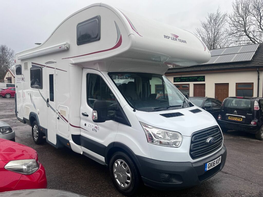 Ford Transit Custom Roller Team Zefiro 675 White