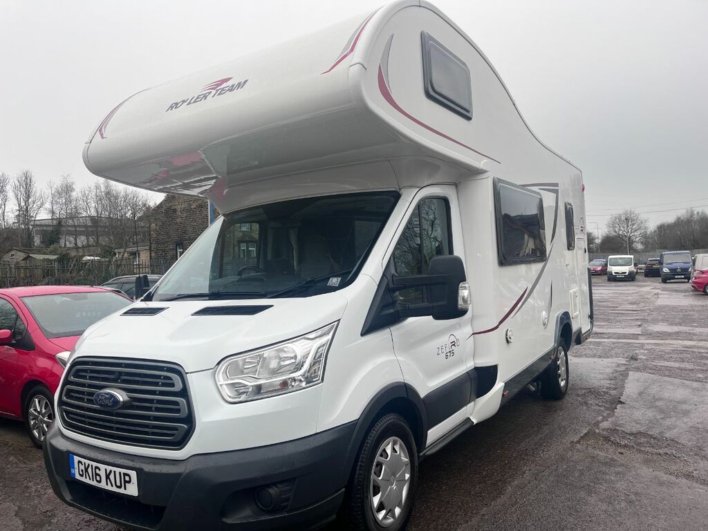 Ford Transit Custom Roller Team Zefiro 675 GK16KUP White #3