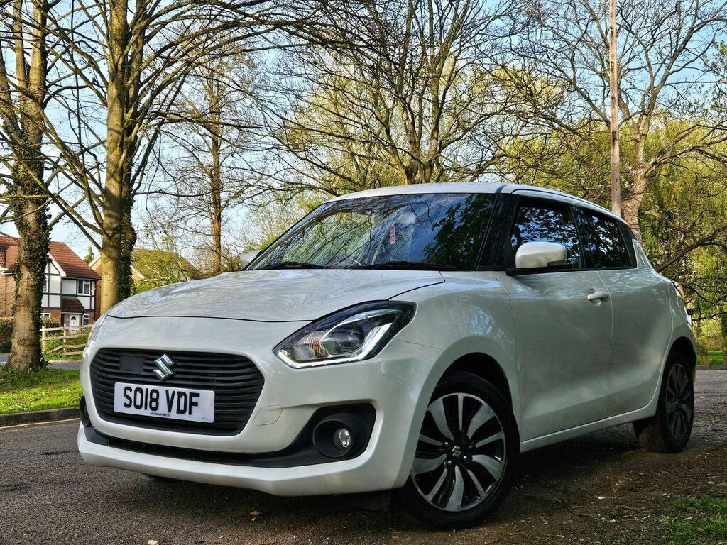 Suzuki Swift Hatchback 1.2 Dualjet Mhev Sz5 Allgrip Euro 6 Ss SO18VDF White #3