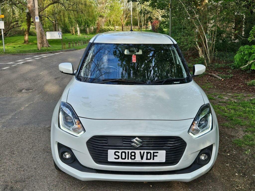 Suzuki Swift Hatchback 1.2 Dualjet Mhev Sz5 Allgrip Euro 6 Ss SO18VDF White #2