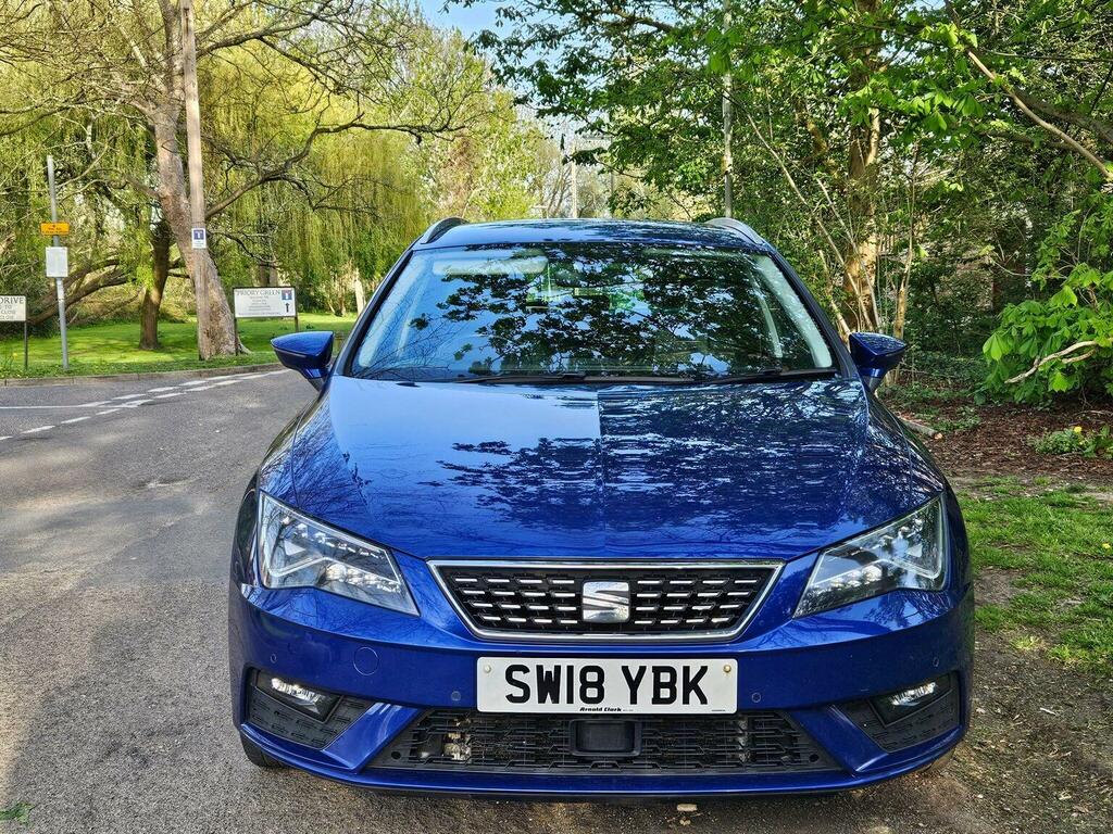 Seat Leon Estate 2.0 Tdi Xcellence Technology St Euro 6 Ss SW18YBK Blue #5