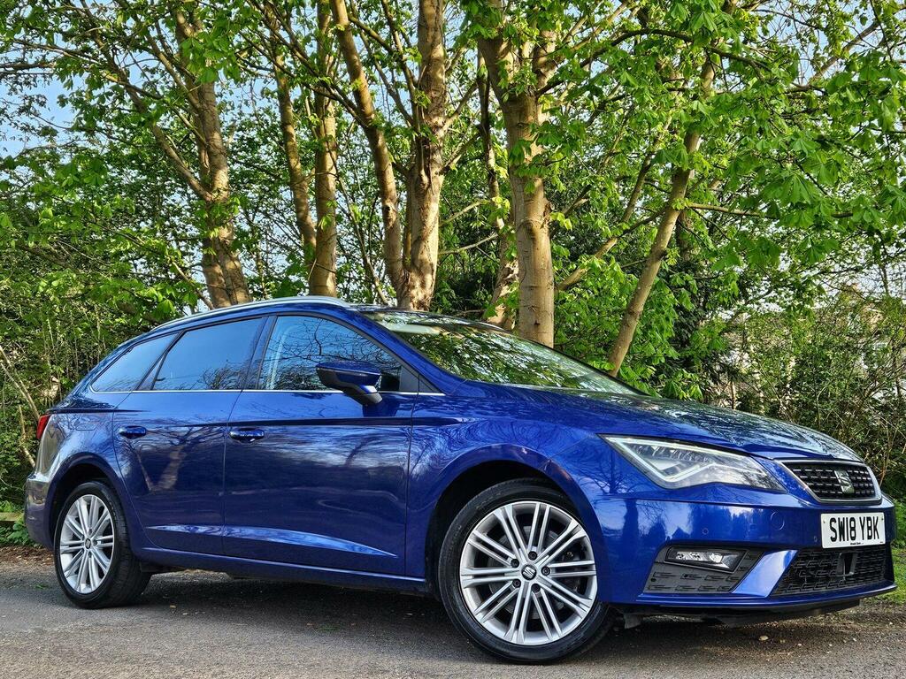 Seat Leon Estate 2.0 Tdi Xcellence Technology St Euro 6 Ss Blue