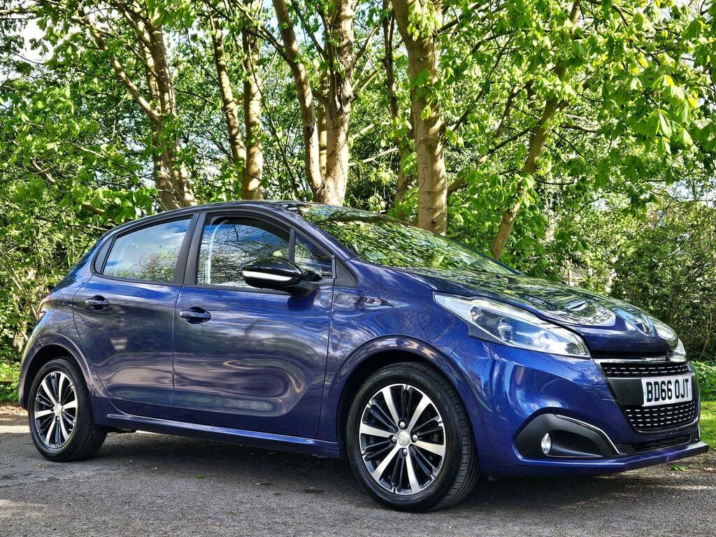Peugeot 208 Hatchback 1.2 Puretech Active Design Menthol Euro BD66OJT Blue #4