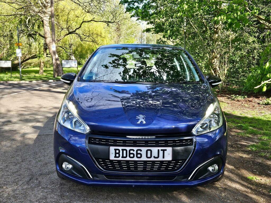 Peugeot 208 Hatchback 1.2 Puretech Active Design Menthol Euro BD66OJT Blue #5