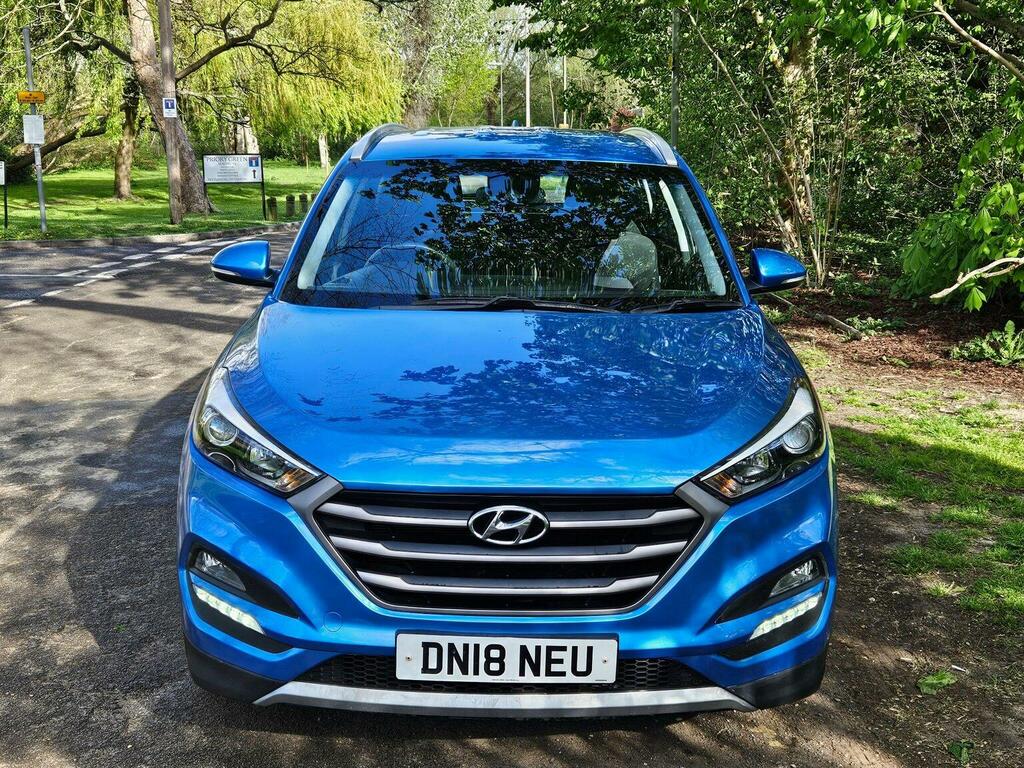 Hyundai Tucson Suv 1.6 Gdi Blue Drive Se Nav Euro 6 Ss 20 DN18NEU Blue #4