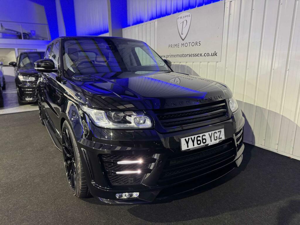 Land Rover Range Rover Sport 3.0 Sd V6 Hse 4Wd Euro 6 Ss Black #3