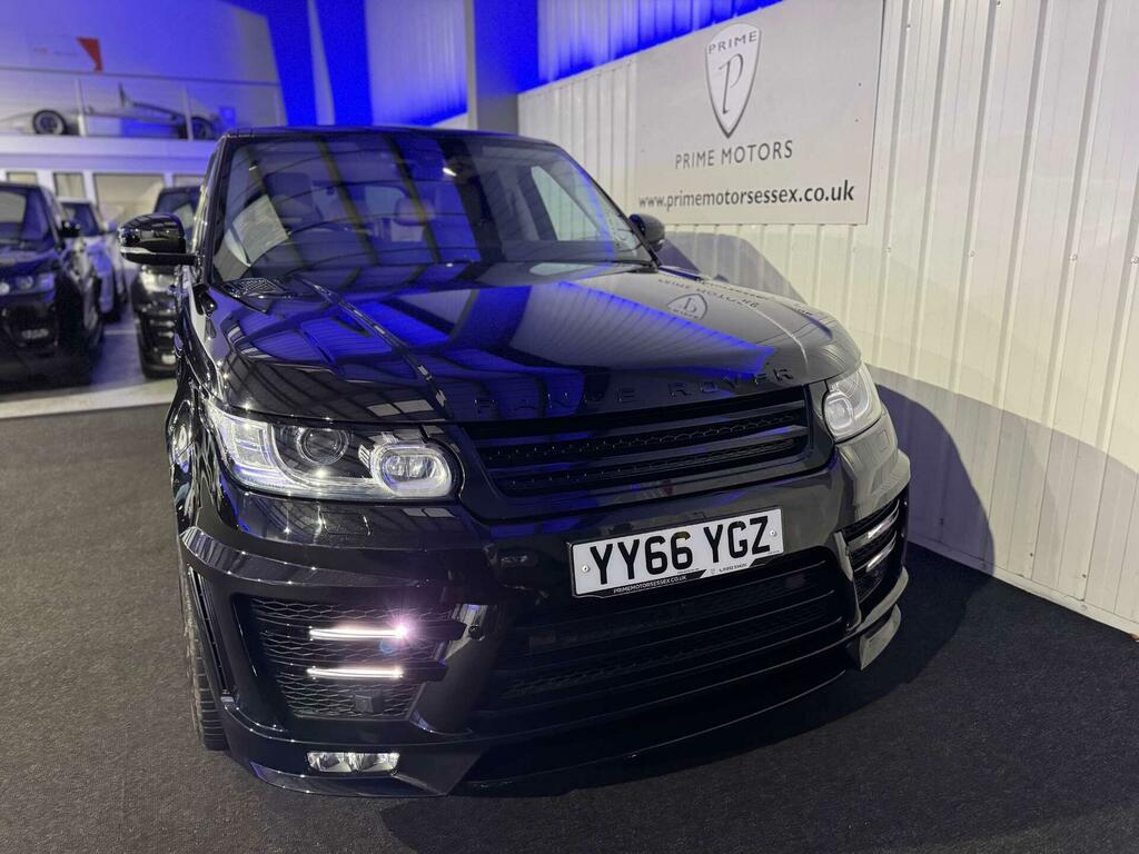 Land Rover Range Rover Sport 3.0 Sd V6 Hse 4Wd Euro 6 Ss Black #4
