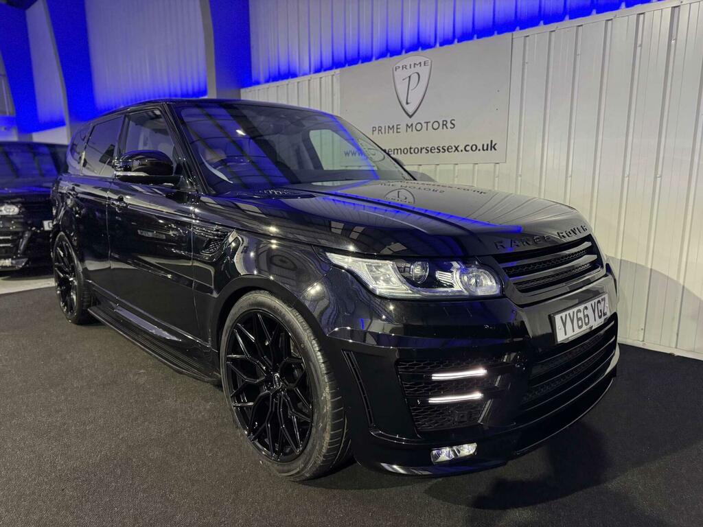 Land Rover Range Rover Sport 3.0 Sd V6 Hse 4Wd Euro 6 Ss Black