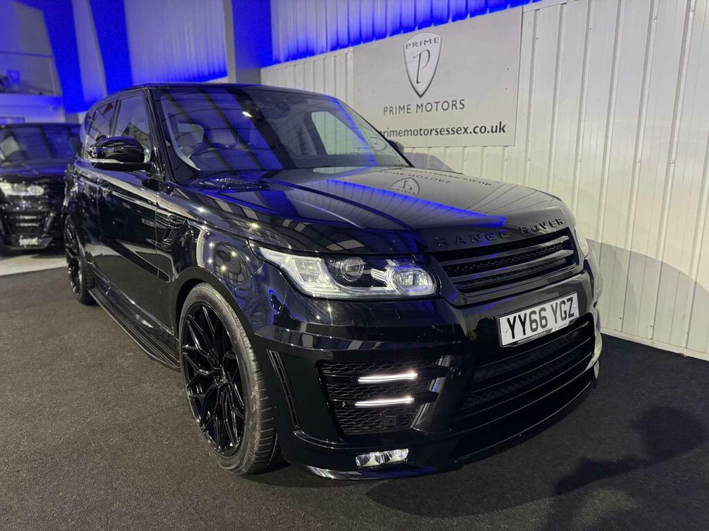 Land Rover Range Rover Sport 3.0 Sd V6 Hse 4Wd Euro 6 Ss Black #2