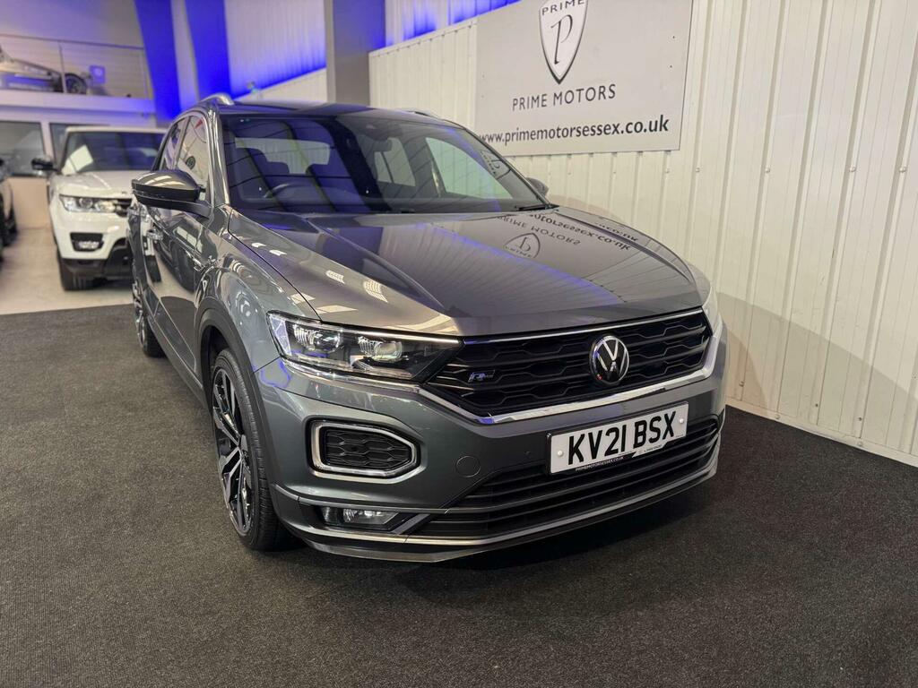 Volkswagen T-Roc 2.0 Tdi Evo R-line Dsg Euro 6 Ss KV21BSX Grey #3