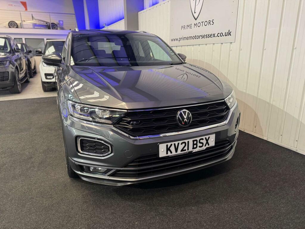 Volkswagen T-Roc 2.0 Tdi Evo R-line Dsg Euro 6 Ss KV21BSX Grey #4