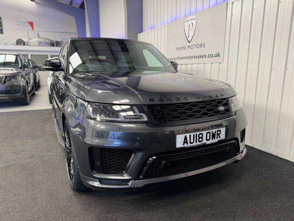 Land Rover Range Rover Sport 3.0 Sd V6 Dynamic 4Wd Euro 6 S AU18OWR Grey #4