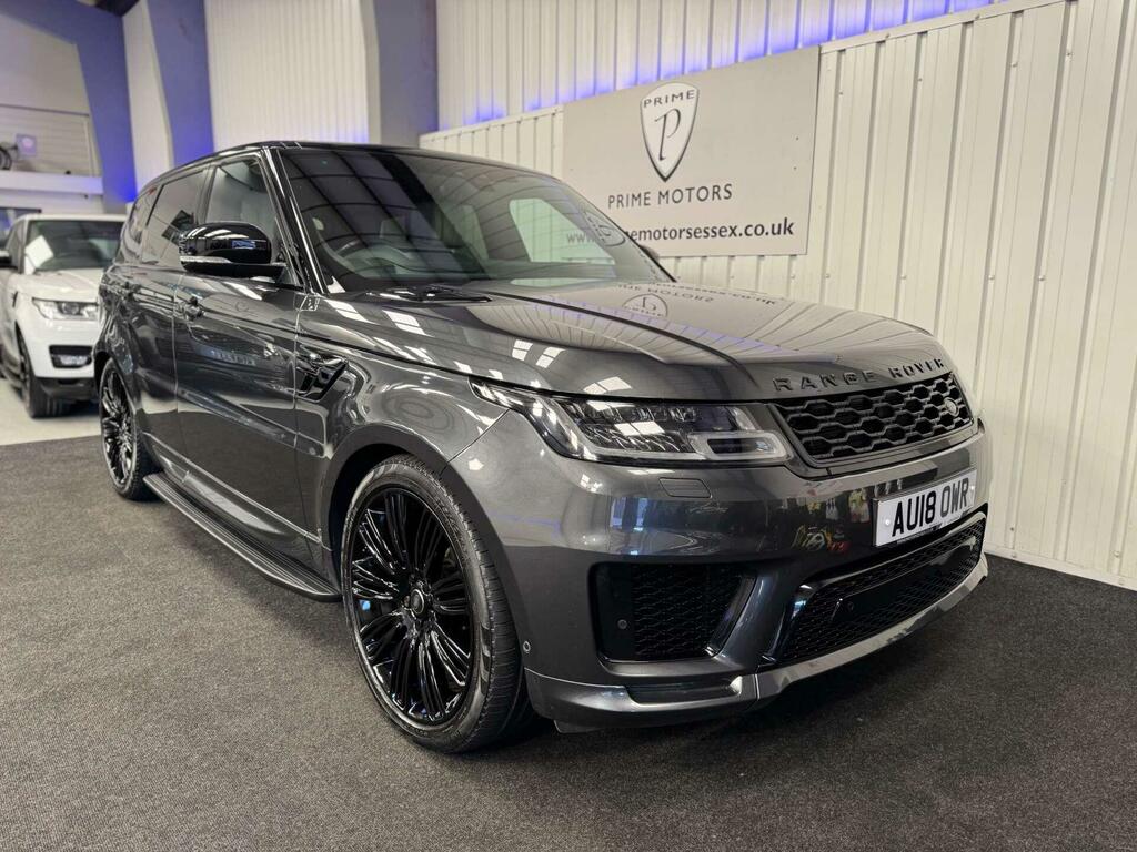 Land Rover Range Rover Sport 3.0 Sd V6 Dynamic 4Wd Euro 6 S AU18OWR Grey #2