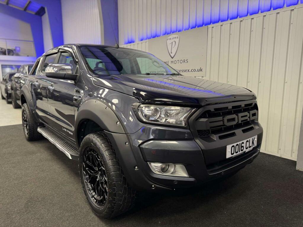 Ford Ranger 3.2 Ranger Limited Edition 4X4 Tdci 4Wd OO16CLK Grey #2