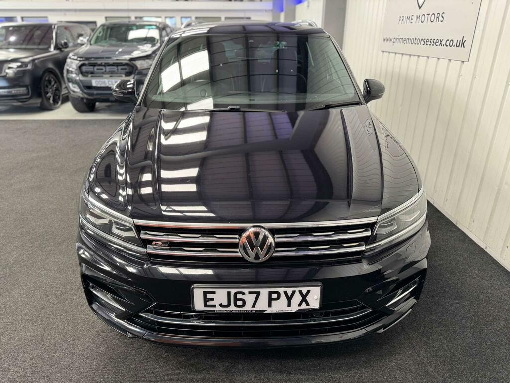 Volkswagen Tiguan 2.0 Tdi R-line Dsg Euro 6 Ss EJ67PYX Black #6