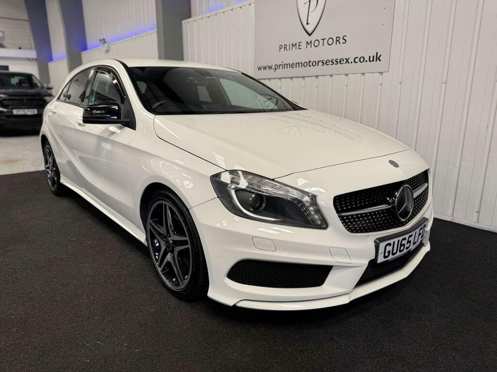 Mercedes-Benz A Class 2.1 A220 Cdi Amg Night Edition 7G-dct Euro 6 Ss GU65LFD White #2