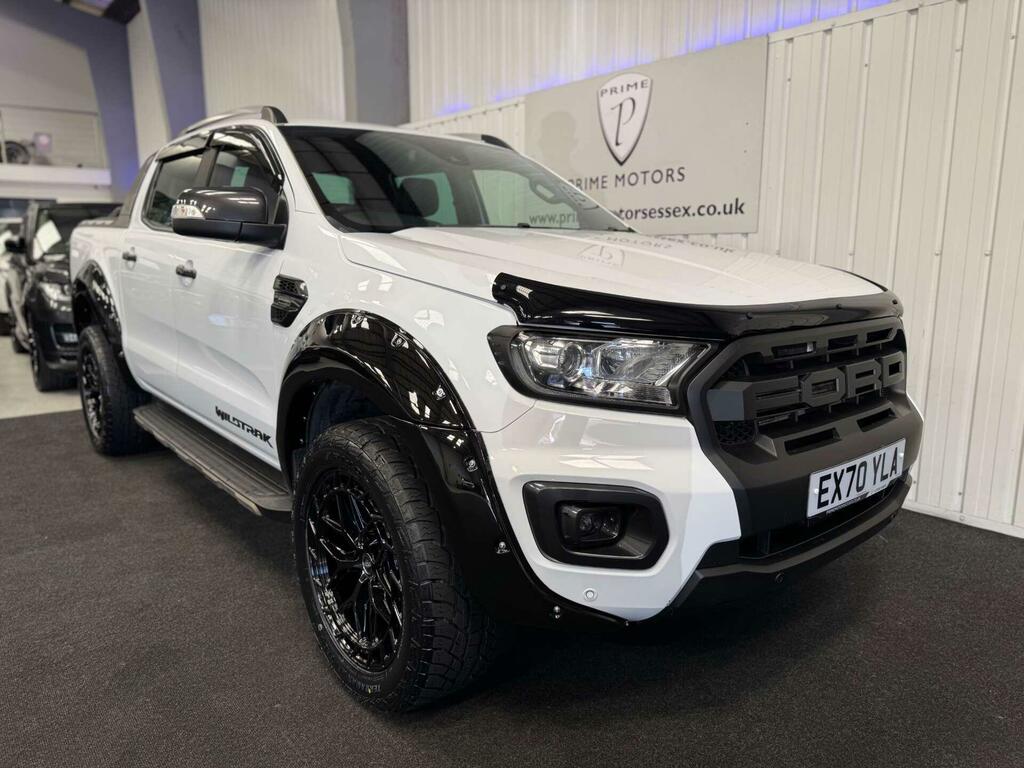 Ford Ranger 2.0 Ranger Wildtrak Ecoblue 4X4 4Wd EX70YLA White #2
