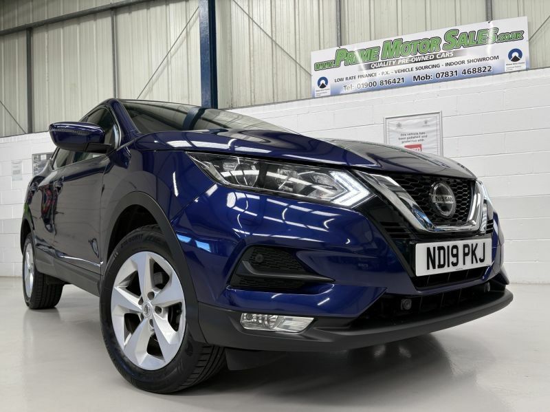 Nissan Qashqai 1.5 Dci 115Bhp Acenta Premium Heat Pack ND19PKJ Blue #3