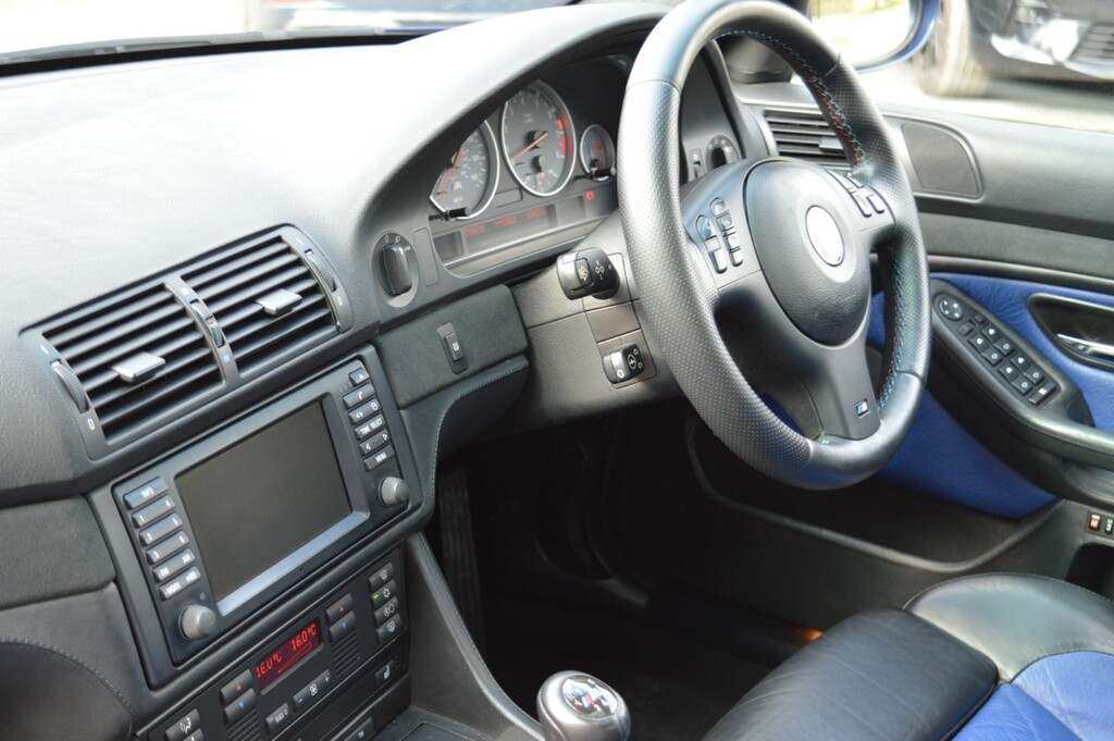 BMW M5 4.9I 4dr Blue #16