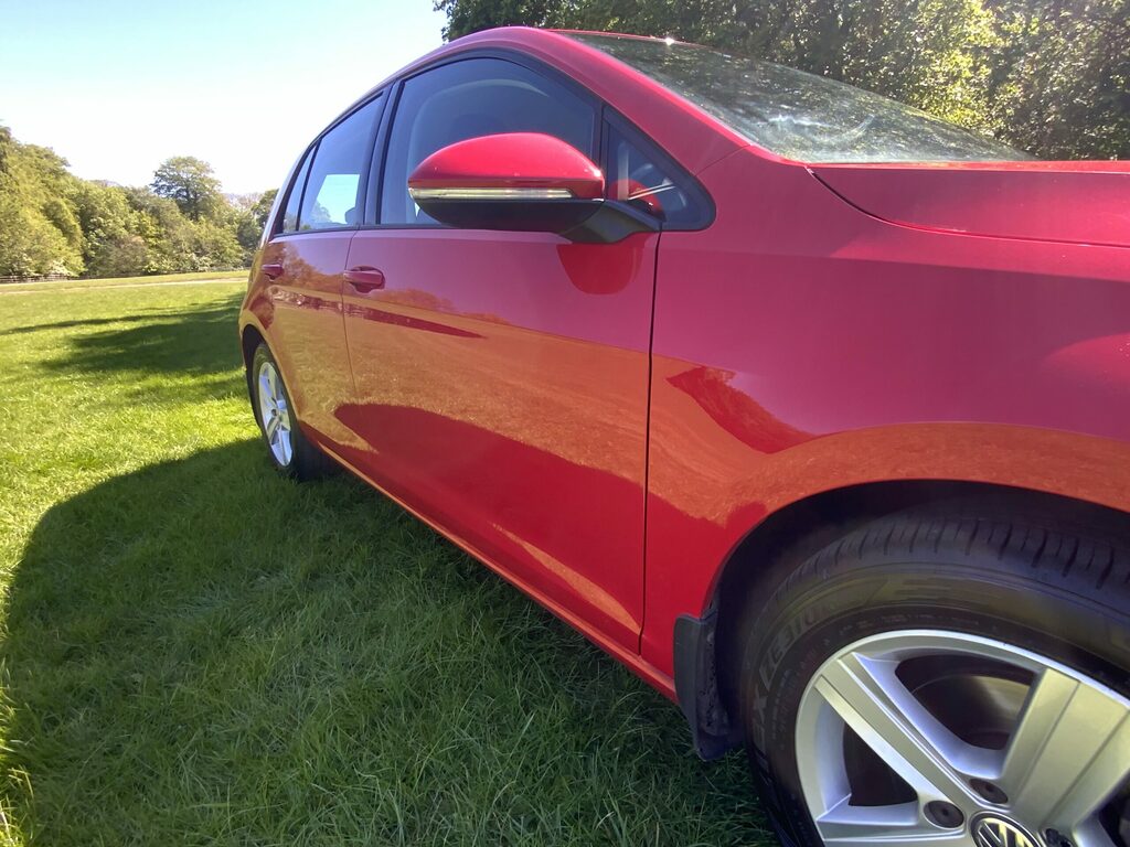 Volkswagen Golf 1.4 Tsi Match Edition Hatchba HG16XJZ Red #3