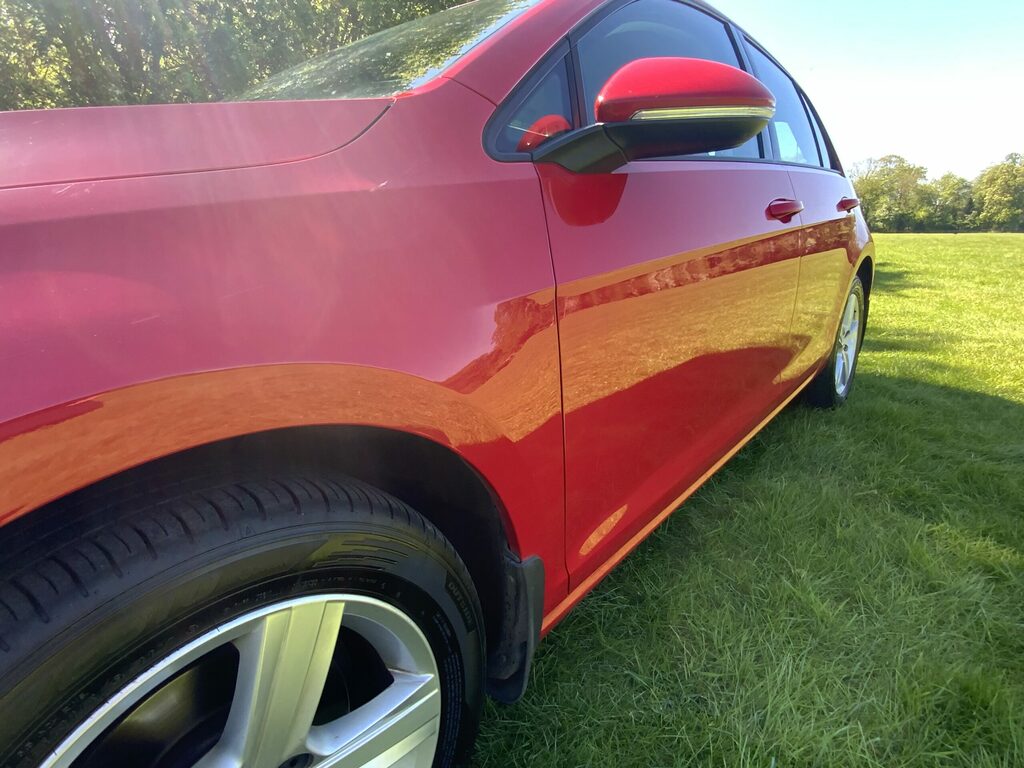 Volkswagen Golf 1.4 Tsi Match Edition Hatchba HG16XJZ Red #4