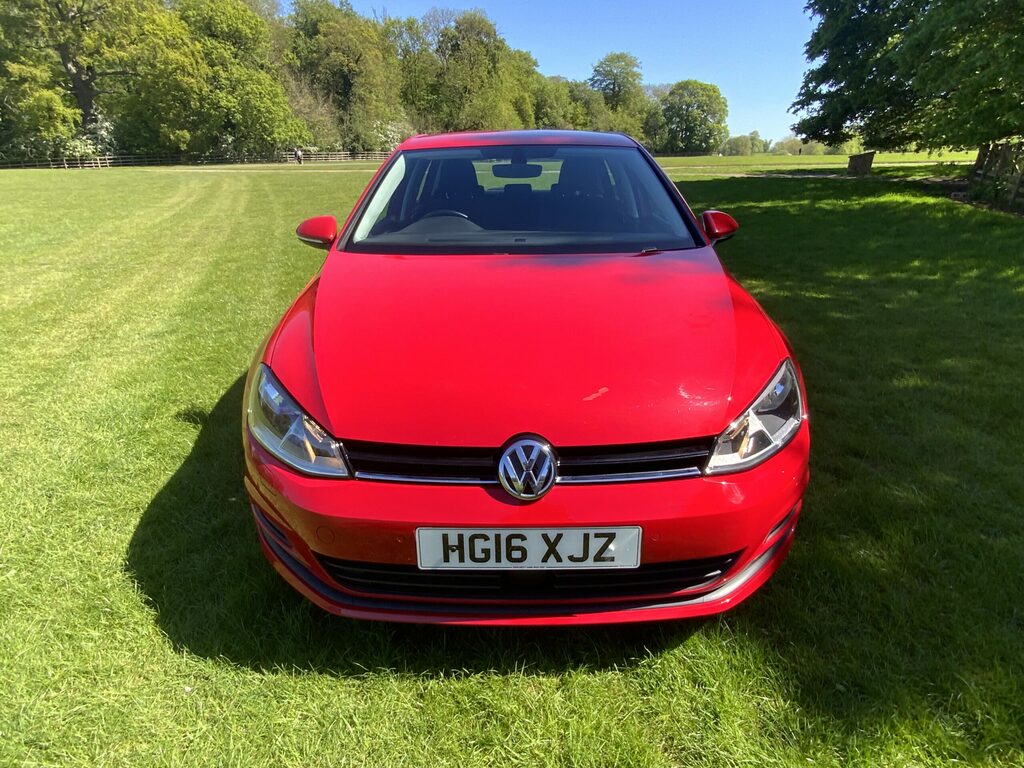 Volkswagen Golf 1.4 Tsi Match Edition Hatchba HG16XJZ Red #6