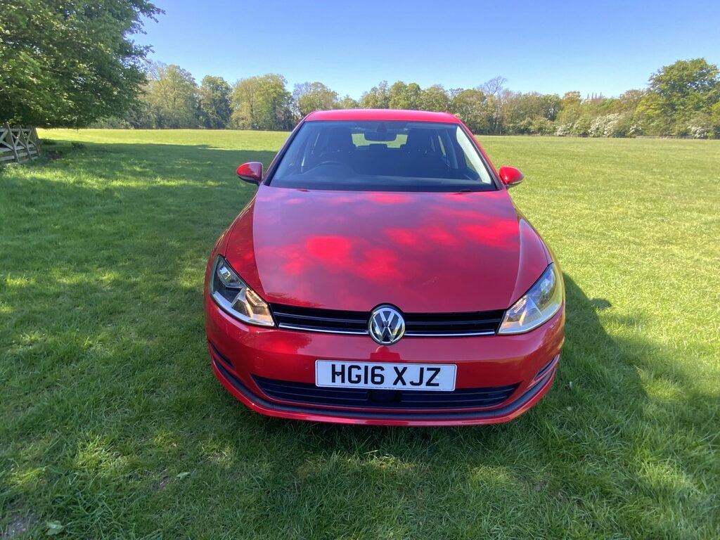 Volkswagen Golf 1.4 Tsi Match Edition Hatchba HG16XJZ Red #5