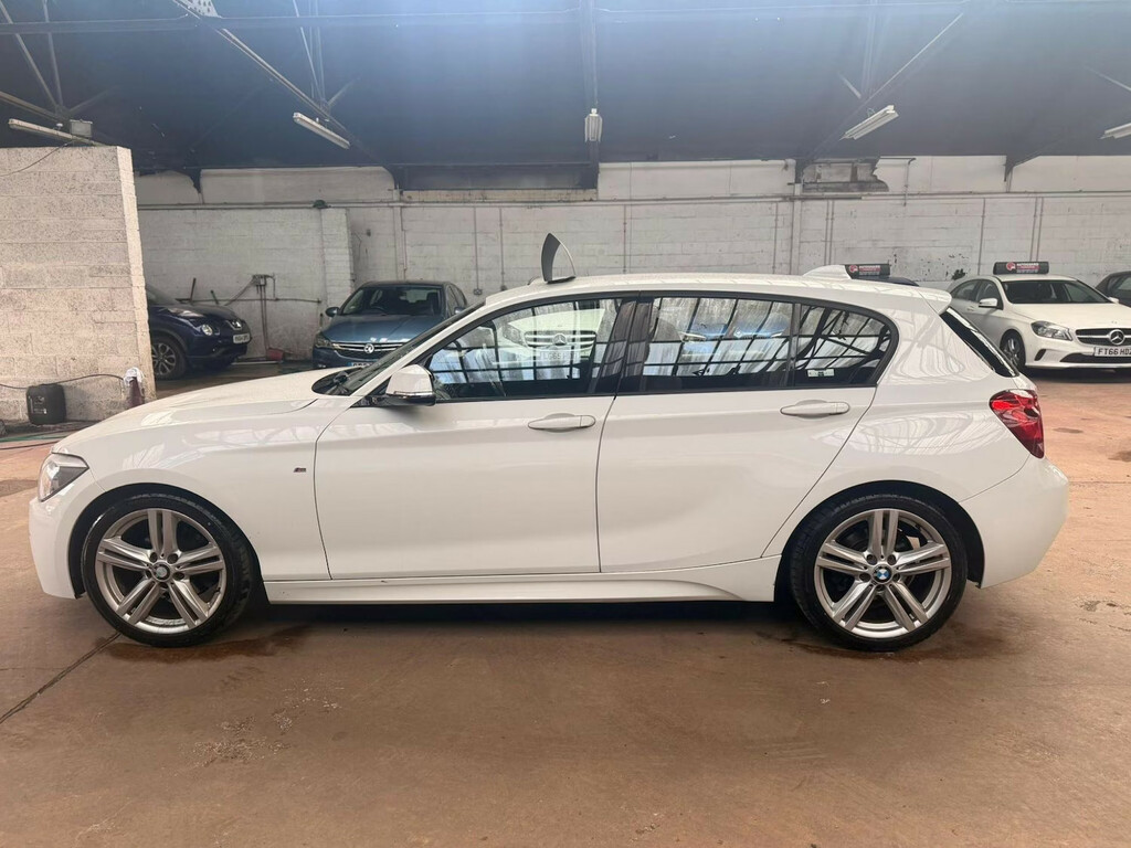 BMW 1 Series 1.6 118I M Sport Euro 5 S S Hatchback YG12UER White #4