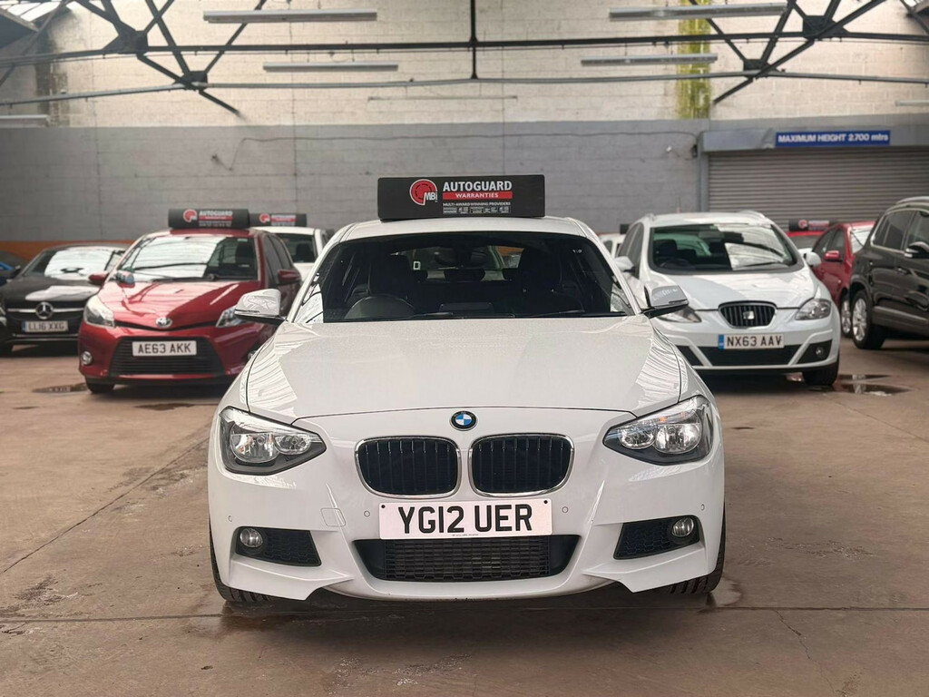 BMW 1 Series 1.6 118I M Sport Euro 5 S S Hatchback YG12UER White #6
